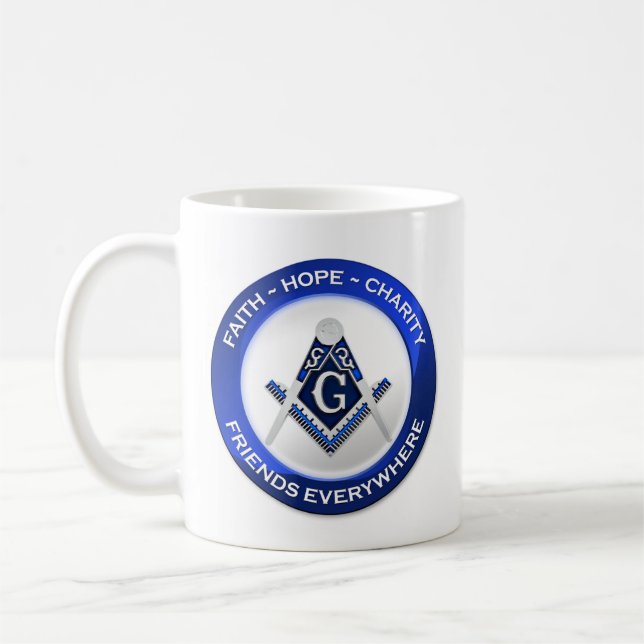 Tasse maçonnique (Gauche)