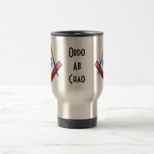 Tasse maçonnique de voyage de couleur
