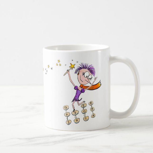 Tasse magique de créativité pour des auteurs (Droite)