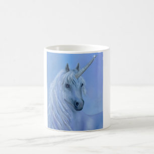 Tasse magique de licorne bleue