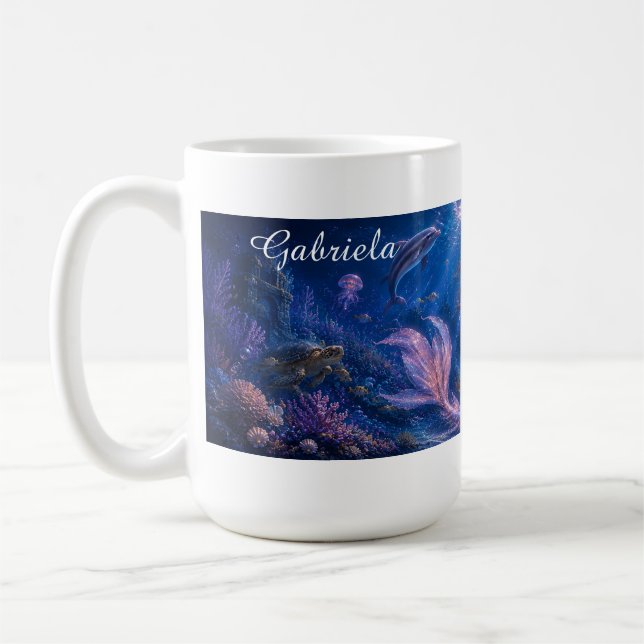 Tasse Magique de Sirène Fantastique Mareena Modifi (Gauche)