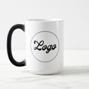 Tasse Magique Personnalisée avec Logo Changeant à