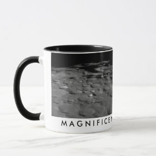 Tasse magnifique de lune de désolation