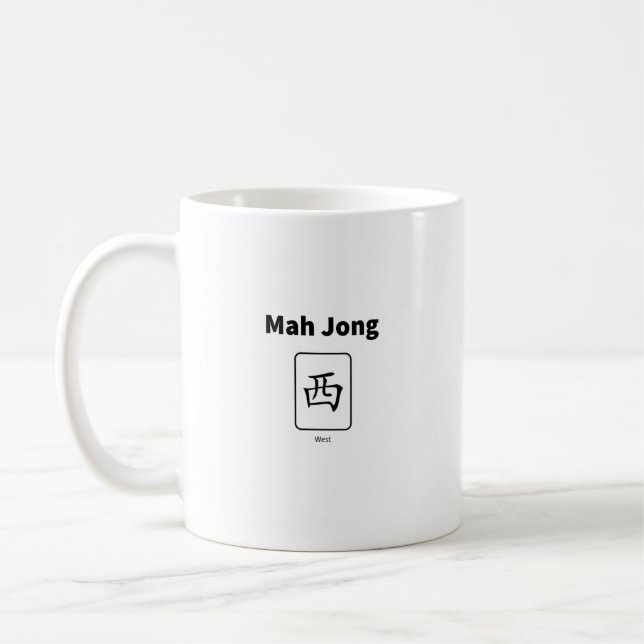 Tasse Mah Jong (Gauche)