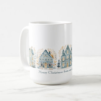 Tasse maisons de vacances en art folklorique cosy