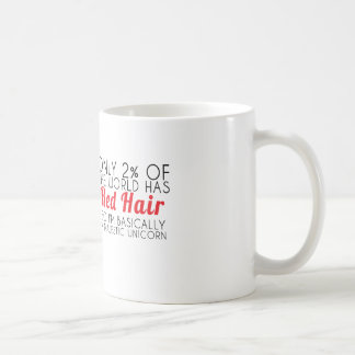 Tasse majestueuse des textes de licorne de cheveux