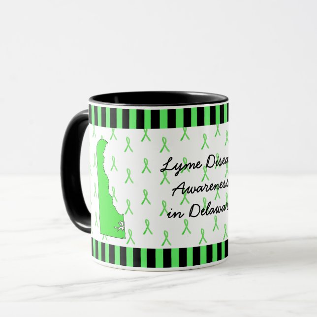 Tasse Maladie de Lyme dans le Delaware (Devant gauche)