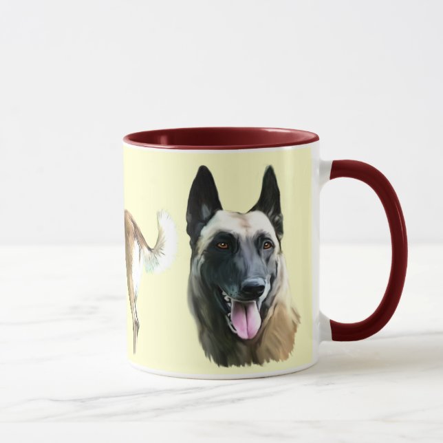 tasse malinois (Droite)