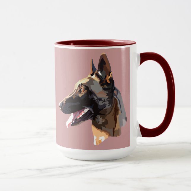 tasse malinois (Droite)