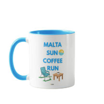 Tasse Malta Sun Coffee Run | AMAR Prints