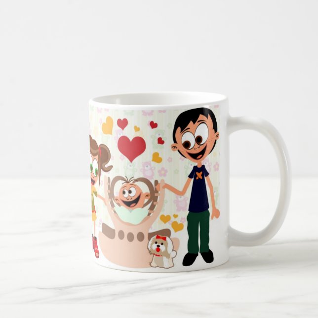 Tasse Maman Aime Bébé (Mama Voli Bebu) 01 (Droite)