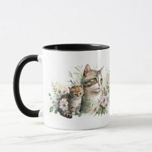 Tasse Maman Chat avec Chatons