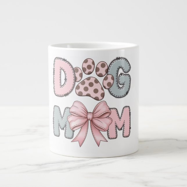 Tasse Maman de Chien Mignon | Tasse à Café Emprein (Devant)