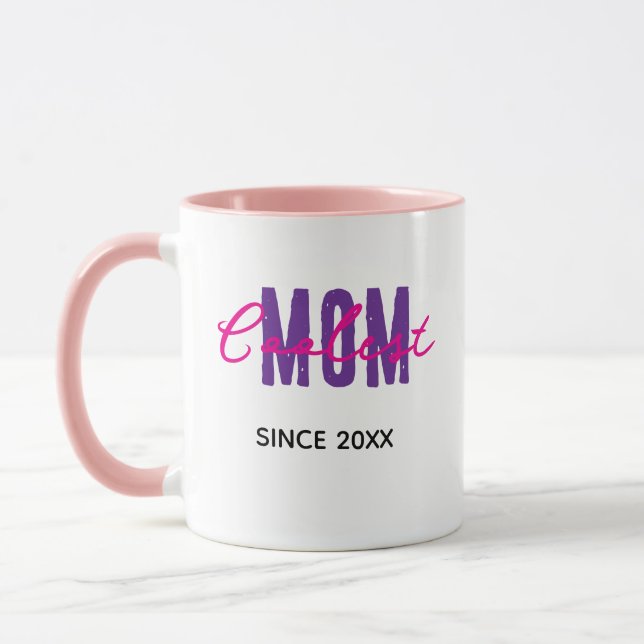 Tasse Maman la Plus Géniale Depuis 20XX (Gauche)