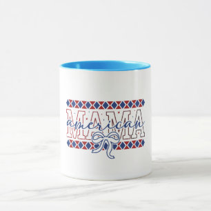 Tasse - Maman Patriotique Café 