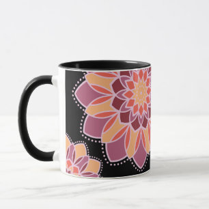 Tasse Mandala Sunset Bloom