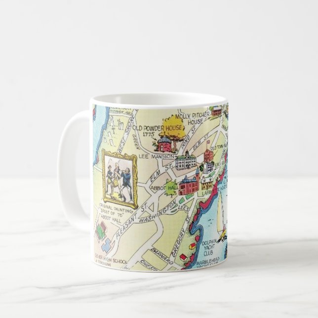 Tasse Marblehead Massachusetts (Devant gauche)