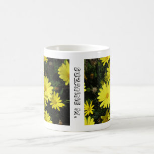 Tasse - Marguerites avec nom