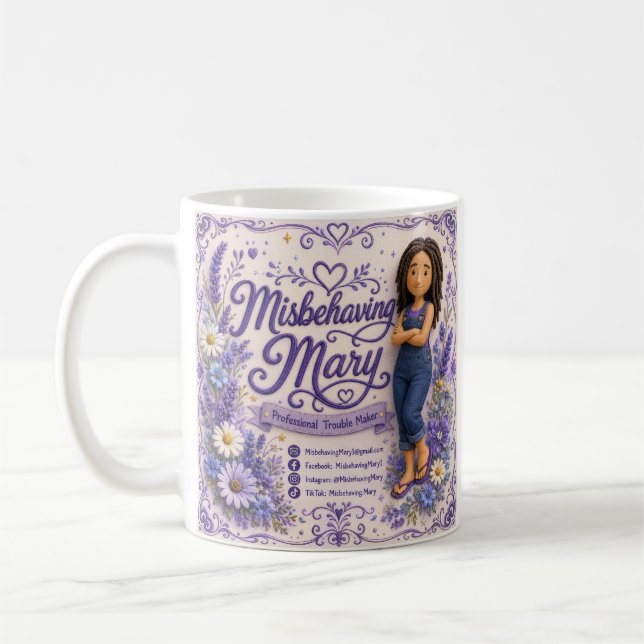 Tasse Marie la Malicieuse (Gauche)