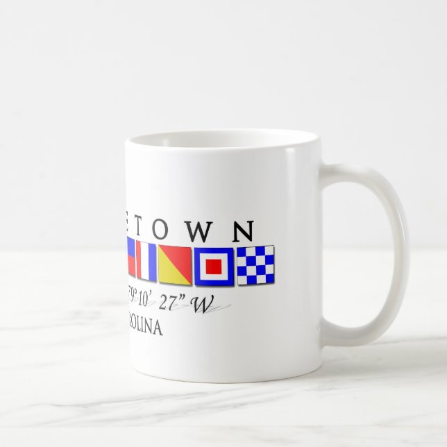 Tasse marine de drapeau de signal de Sc de (Droite)