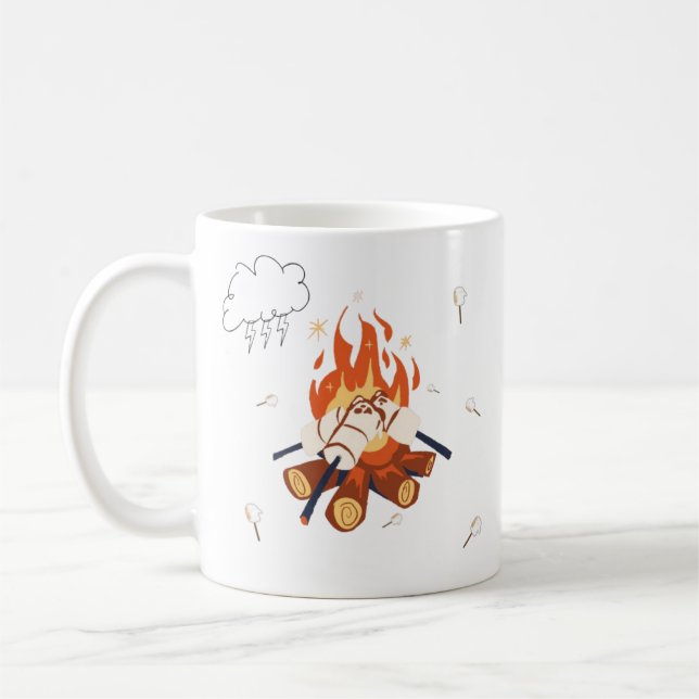 Tasse Marshmallow Noël & Nouvel An (Gauche)
