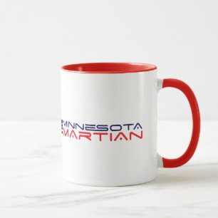 tasse martienne de 15 onces Minnesota, baguée en