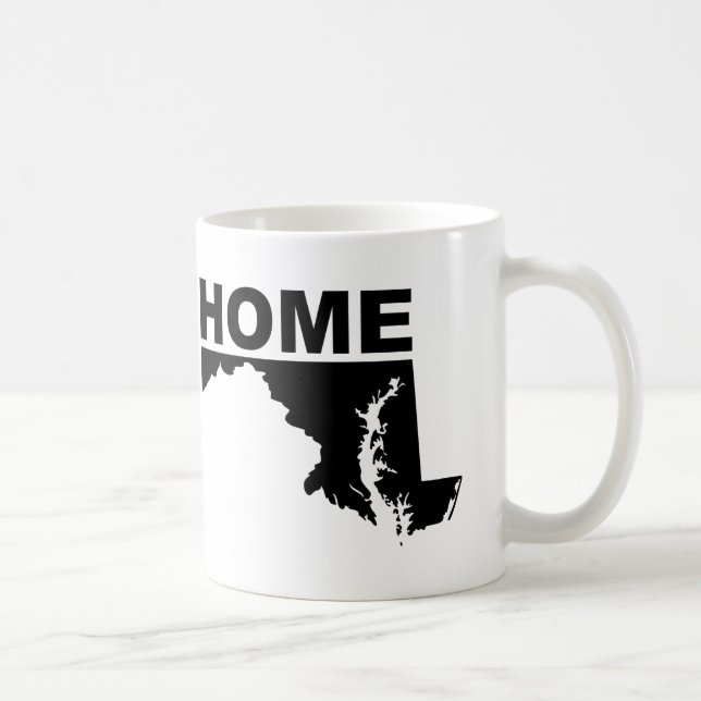 Tasse Maryland, maison loin de l'État ou Tasse de  (Droite)