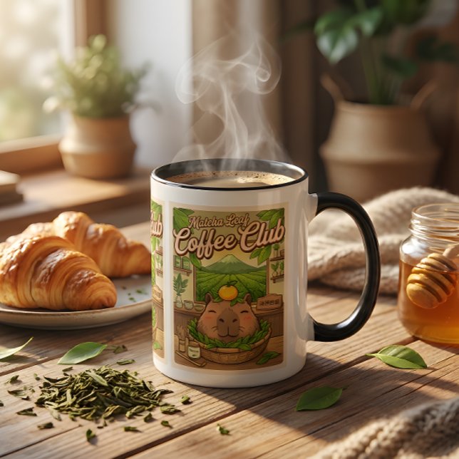 Tasse Matcha Capybara – Thé Matcha Kawaii Mignon  (Créateur téléchargé)