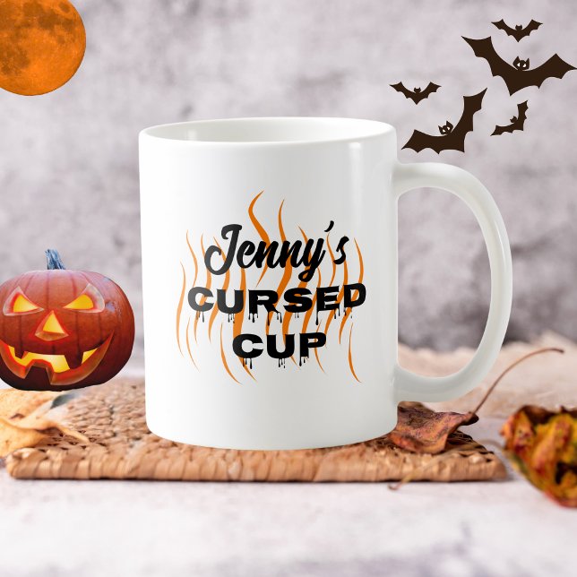 Tasse maudite drôle d'Halloween (Créateur téléchargé)