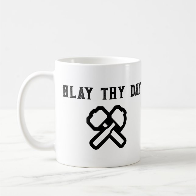 tasse médiévale drôle (Gauche)