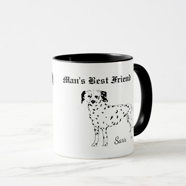 Tasse : Meilleur ami de l'homme (Devant droit)
