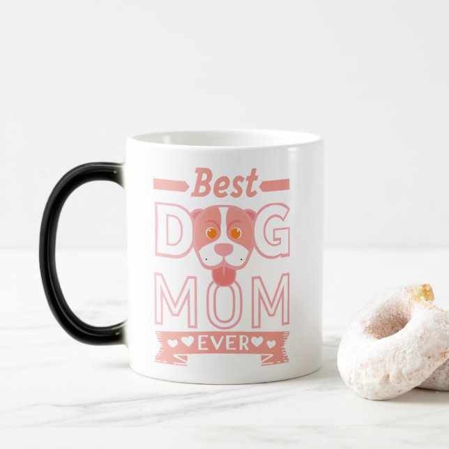 Tasse Meilleure Maman de Chien (Avec donut)