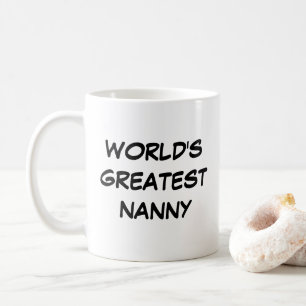 Tasse "Meilleure Nounou du Monde"