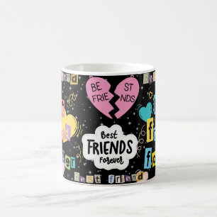 Tasse Meilleurs Amis pour Toujours avec des Enfant