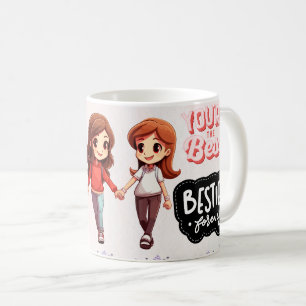 Tasse Meilleurs Amis pour Toujours avec Enfants de