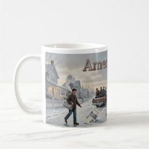 Tasse Mémoire Americana Boîte à Musique Route d'Hi