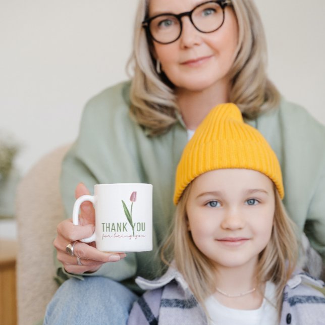 Tasse Merci D'être Vous (Créateur téléchargé)