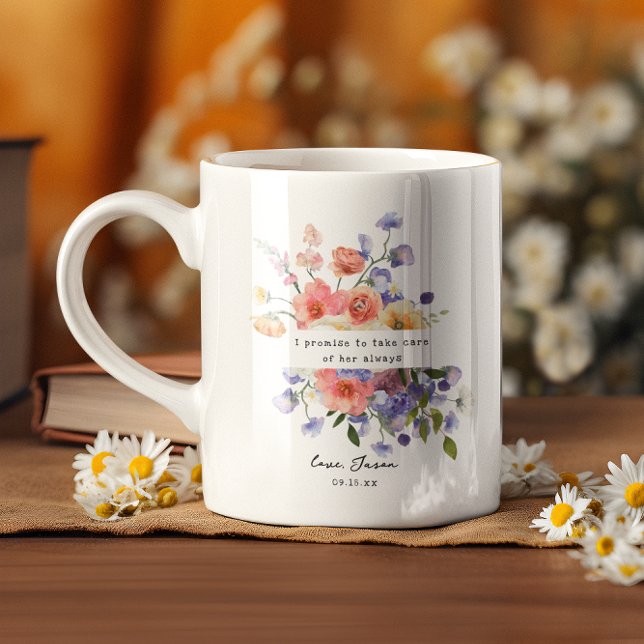 Tasse Mère de la Mariée | Merci (Créateur téléchargé)