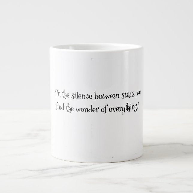 Tasse Merveille Entre les Étoiles (Devant)