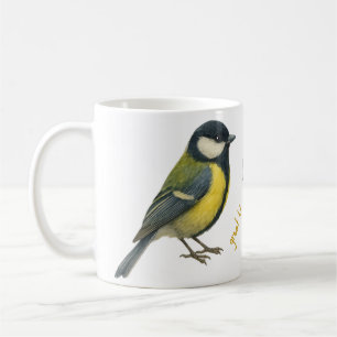 Tasse Mésange Charbonnière – Illustration de Jardi
