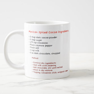 Tasse micro-ondes (recette de cacao épicé chaud me