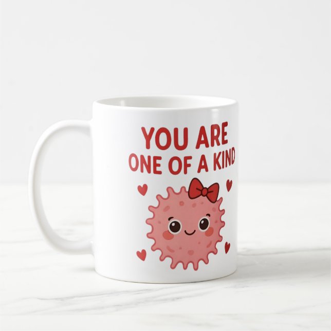 Tasse Microbe Mignon Unique en Son Genre (Gauche)