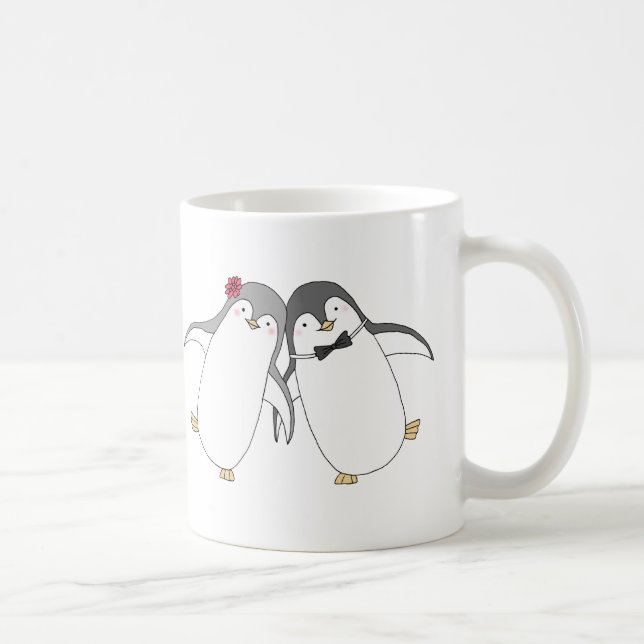 Tasse mignonne d'anniversaire de mariage de (Droite)