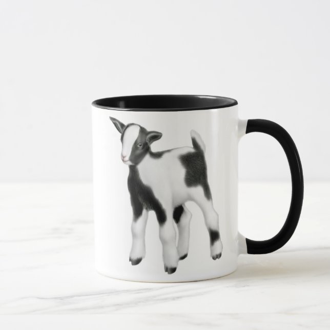 Tasse mignonne de chèvres de bébé (Droite)