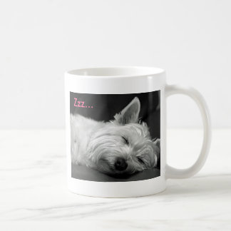 Tasse mignonne de chien de Westie (Terrier des