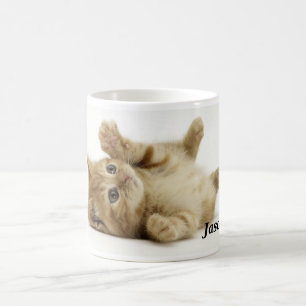 Tasse mignonne de minou