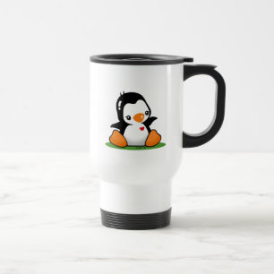 Tasse mignonne de pingouin