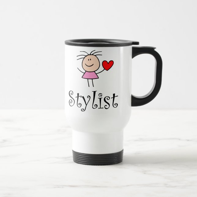 Tasse mignonne de voyage de styliste (Droite)