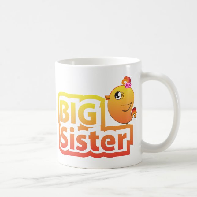 Tasse mignonne d'oiseau de poulet de bébé de (Droite)