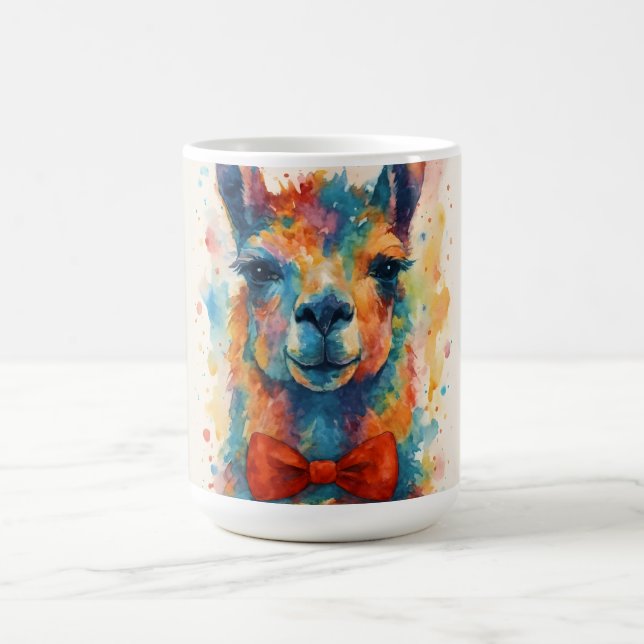 Tasse Mignonne et Colorée au Lama (Centre)